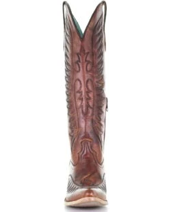 Corral Women's Cognac Embroidery Western Boots - Medium Toe -Dan Post Store 2000293441 200 P5