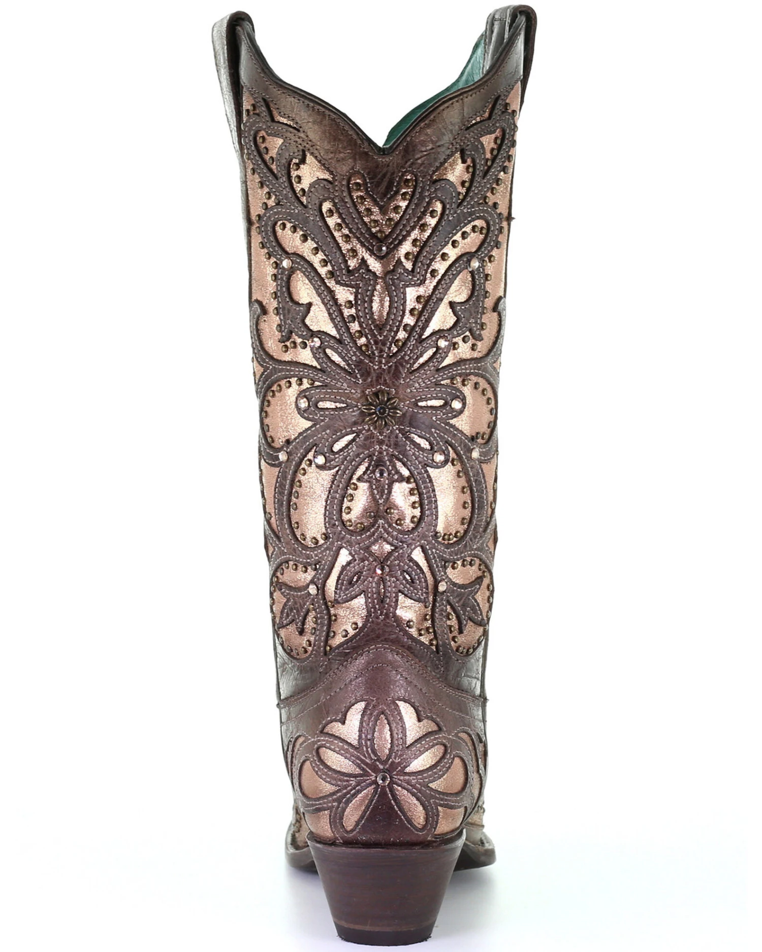 Corral Women's Metallic Inlay Western Boots - Snip Toe 5 Corral Women's Metallic Inlay Western Boots - Snip Toe - Image 3