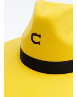 Charlie 1 Horse Women's Yellow Highway Wool Felt Western Hat -Dan Post Store 2000296781 700 P2