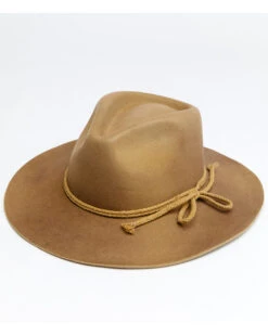 Shyanne Women's Tan Aster Wool Felt Western Hat