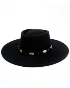 Idyllwind Women's Midnight Stars Concho Wool Felt Western Hat 7 Idyllwind Women's Midnight Stars Concho Wool Felt Western Hat -Dan Post Store 2000325973 001 P1