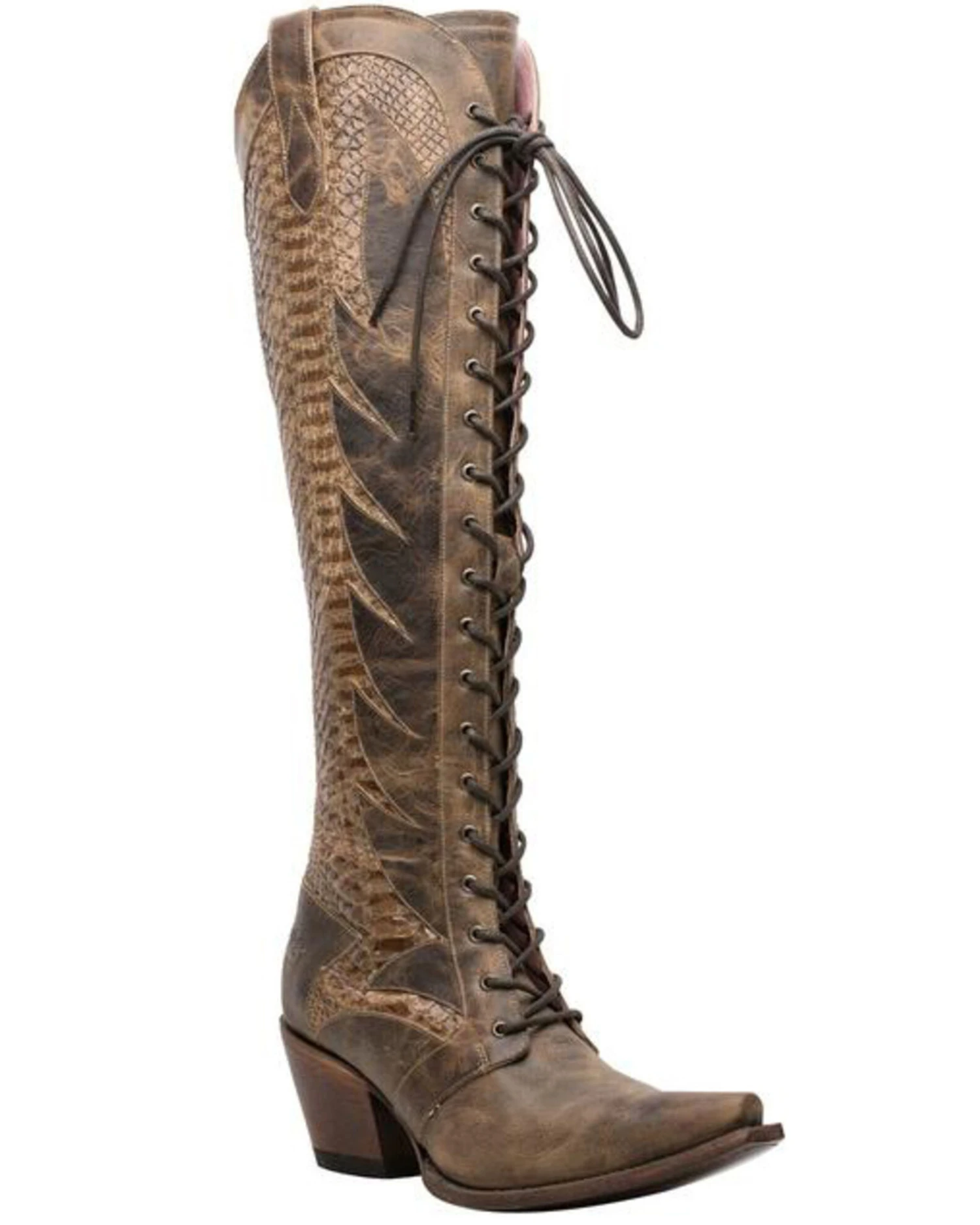 Junk Gypsy By Lane Women's Trail Boss Western Boots - Snip Toe 7 Junk Gypsy By Lane Women's Trail Boss Western Boots - Snip Toe - Image 5