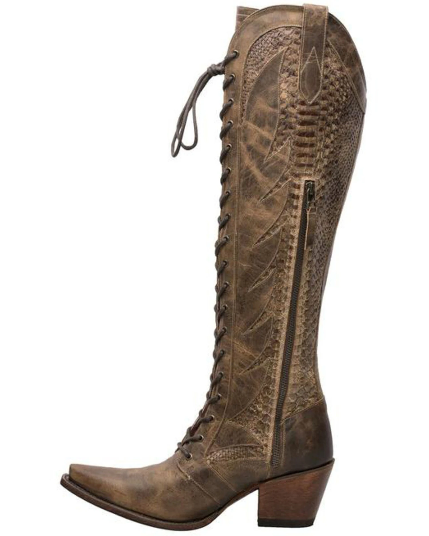 Junk Gypsy By Lane Women's Trail Boss Western Boots - Snip Toe 6 Junk Gypsy By Lane Women's Trail Boss Western Boots - Snip Toe - Image 4