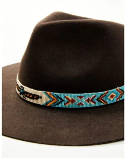 Idyllwind Women's Thunderbird Beaded Band Wool Felt Western Hat