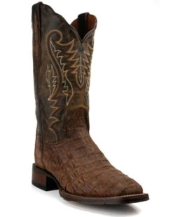 Dan Post Women's Exotic Caiman Skin Western Boots - Square Toe -Dan Post Store 2000344634 200 P1