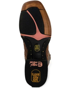 Dan Post Women's Exotic Caiman Skin Western Boots - Square Toe -Dan Post Store 2000344634 200 P7