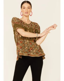 Johnny Was Women's Aubrey Blouse -Dan Post Store 2000350278 370 P1