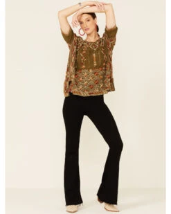 Johnny Was Women's Aubrey Blouse -Dan Post Store 2000350278 370 P2