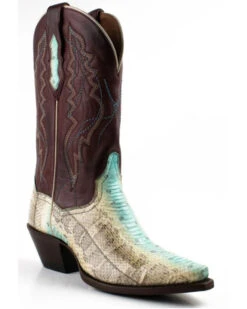 Dan Post Women's Watersnake Western Boots - Snip Toe -Dan Post Store 2000352668 931 P1