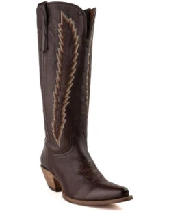 Dan Post Women's Mahan Feather Embroidery Western Boots - Snip Toe 11 Dan Post Women's Mahan Feather Embroidery Western Boots - Snip Toe -Dan Post Store 2000358658 200 P1