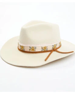 Idyllwind Women's Annandale Grossgrain Band Wool Felt Western Hat