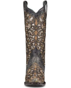 Corral Women's Inlay & Studs Western Boots - Snip Toe -Dan Post Store 2000360096 001 P3