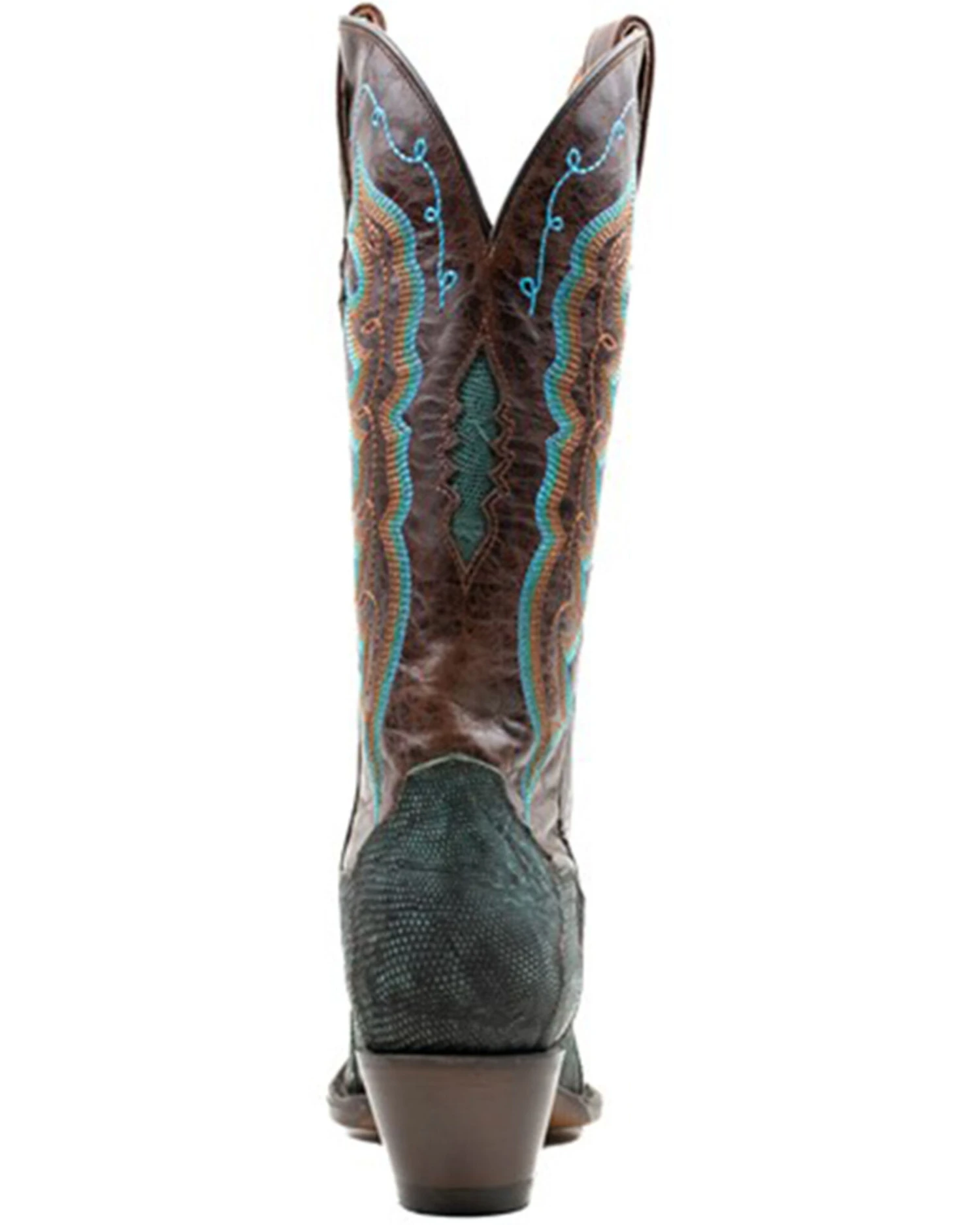 Dan Post Women's Rustic Exotic Lizard Western Boot - Snip Toe 6 Dan Post Women's Rustic Exotic Lizard Western Boot - Snip Toe - Image 4