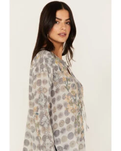 Johnny Was Women's Lakeside Darlyn Embroidered Blouse -Dan Post Store 2000362183 400 P2