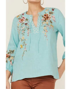 Johnny Was Women's Acacia Blouse -Dan Post Store 2000362206 400 P2
