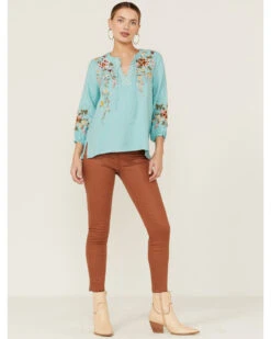 Johnny Was Women's Acacia Blouse -Dan Post Store 2000362206 400 P4