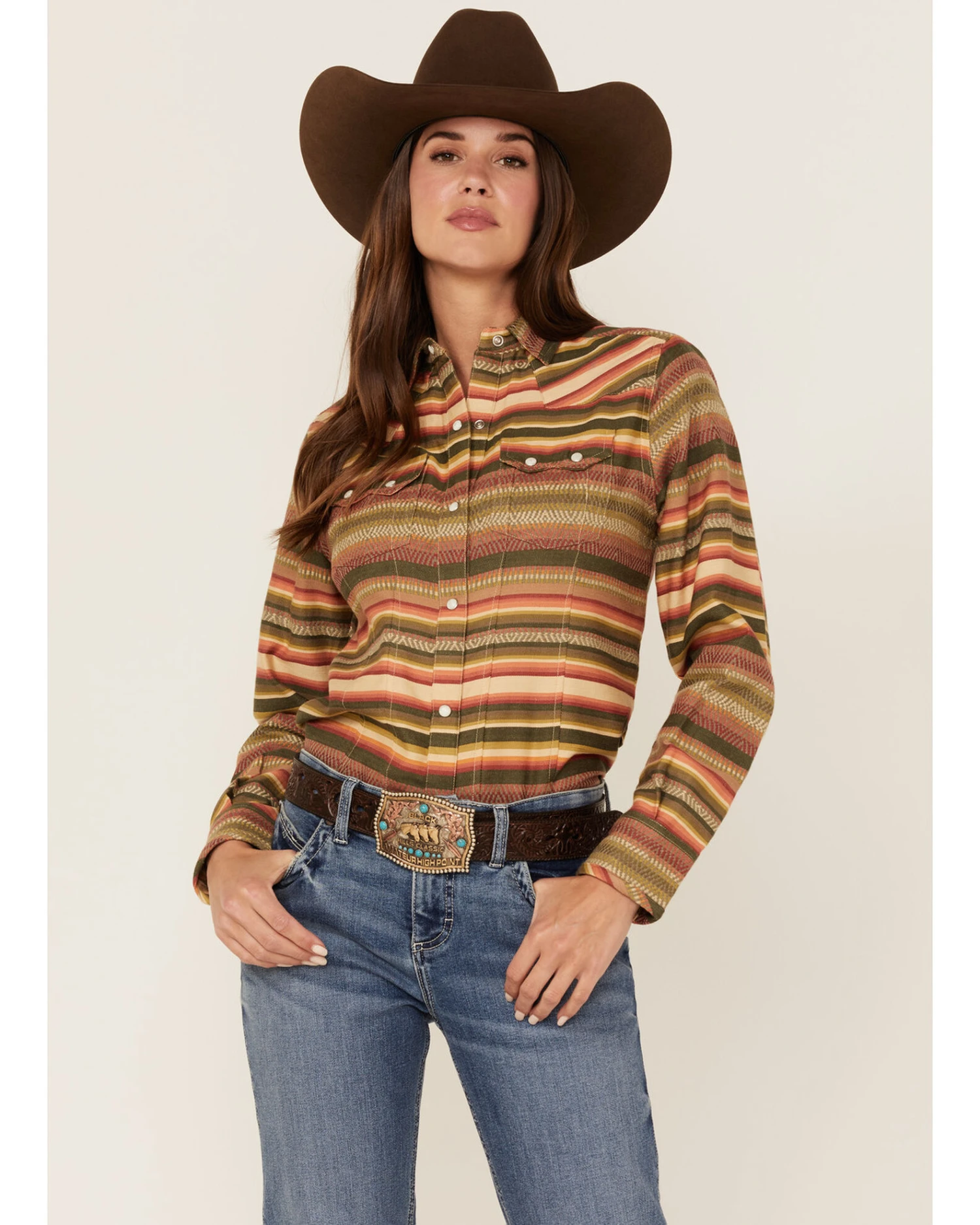Tasha Polizzi Women's Cold 44 Valley Serape Snap Western Shirt 4 Tasha Polizzi Women's Cold 44 Valley Serape Snap Western Shirt - Image 2