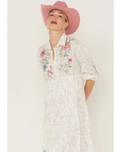 Johnny Was Women's Jordan Tiered Wanderer Dress -Dan Post Store 2000363628 100 P4