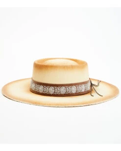 Shyanne Women's Croquette Tea Stain Telescope Straw Western Hat -Dan Post Store 2000365251 280 P3