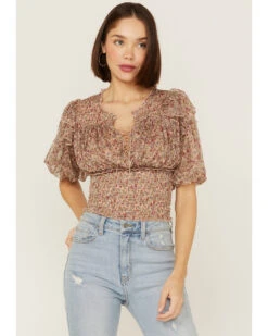 Free People Women's Beatrice Top 9 Free People Women's Beatrice Top -Dan Post Store 2000366138 840 P1