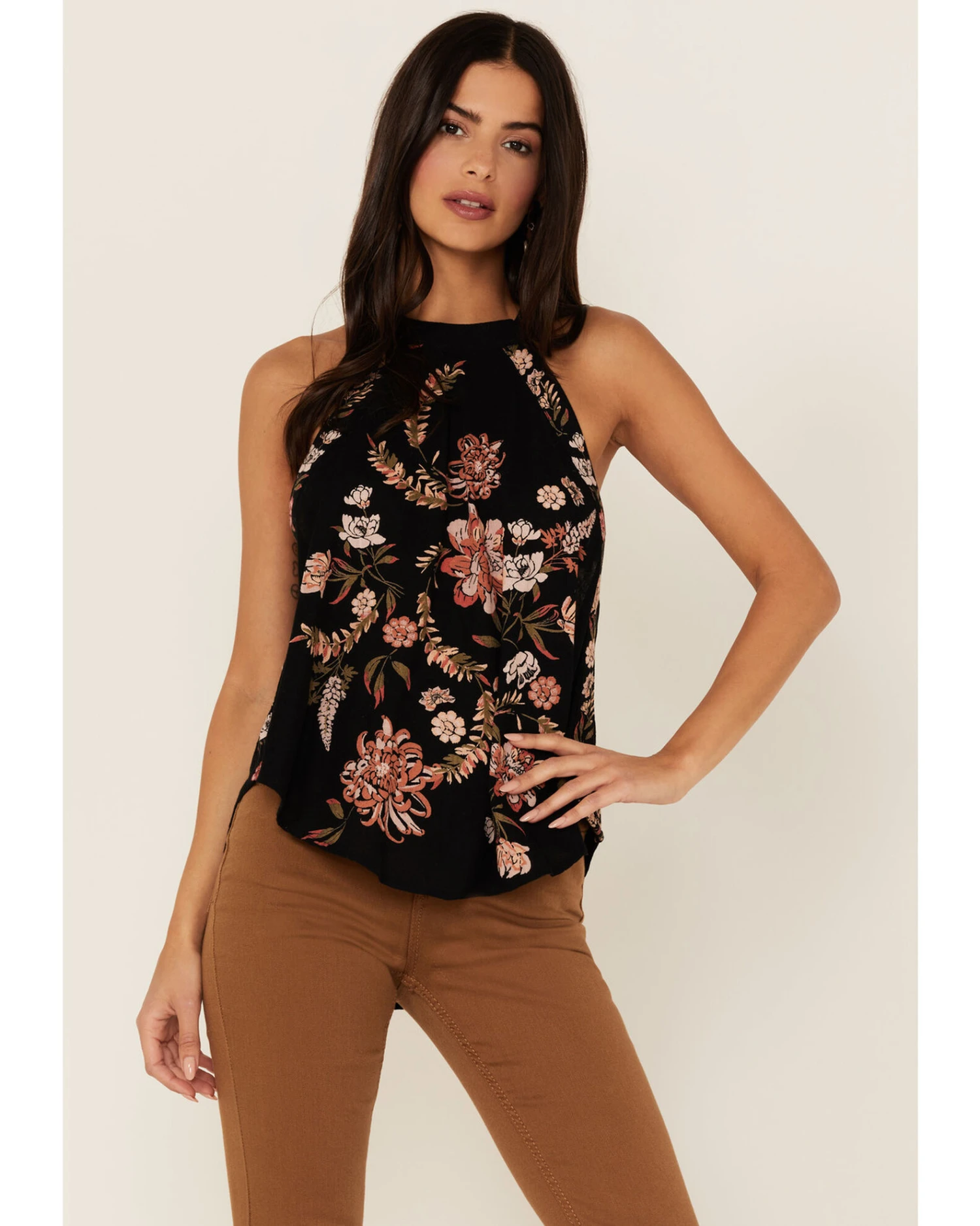 Free People Women's Emily Printed Tank 5 Free People Women's Emily Printed Tank - Image 3