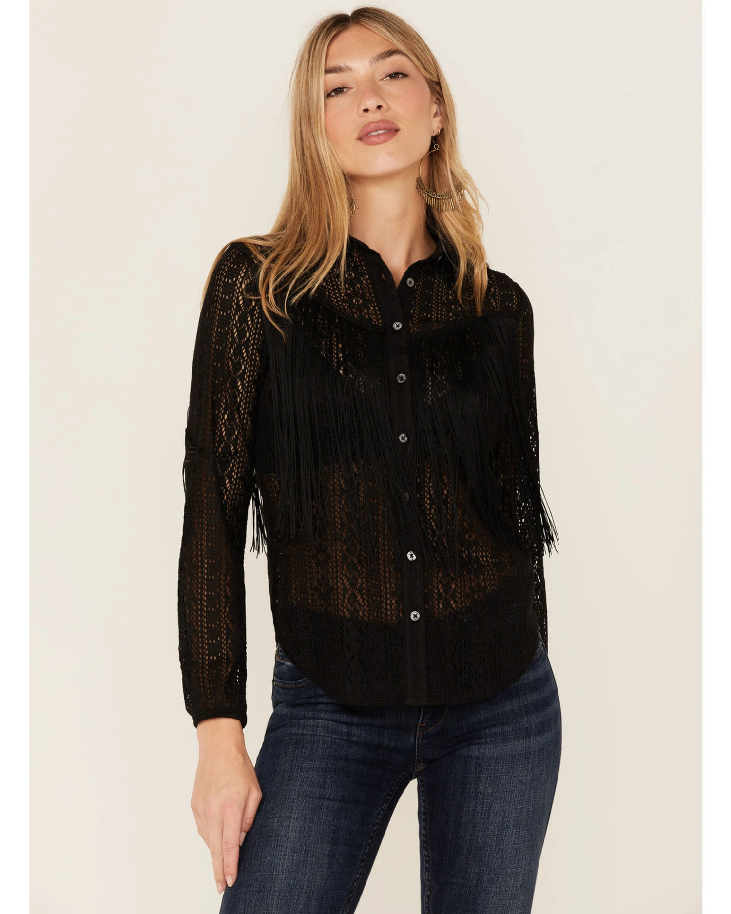 Idyllwind Women's Rockstreet Fringe Western Shirt 6 Idyllwind Women's Rockstreet Fringe Western Shirt - Image 4