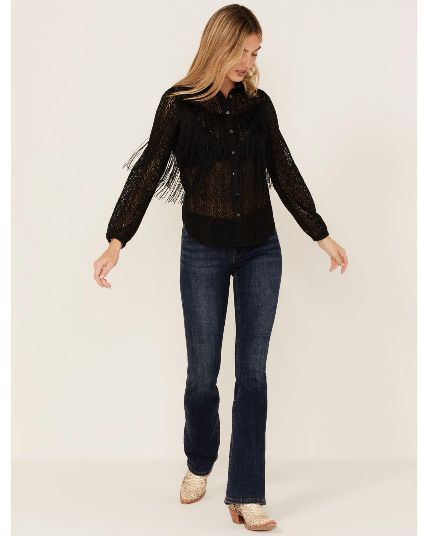 Idyllwind Women's Rockstreet Fringe Western Shirt 4 Idyllwind Women's Rockstreet Fringe Western Shirt - Image 2