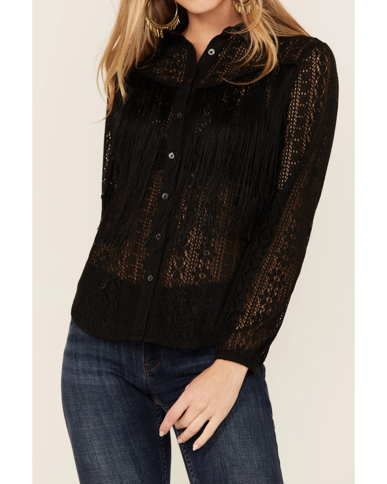 Idyllwind Women's Rockstreet Fringe Western Shirt 3 Idyllwind Women's Rockstreet Fringe Western Shirt