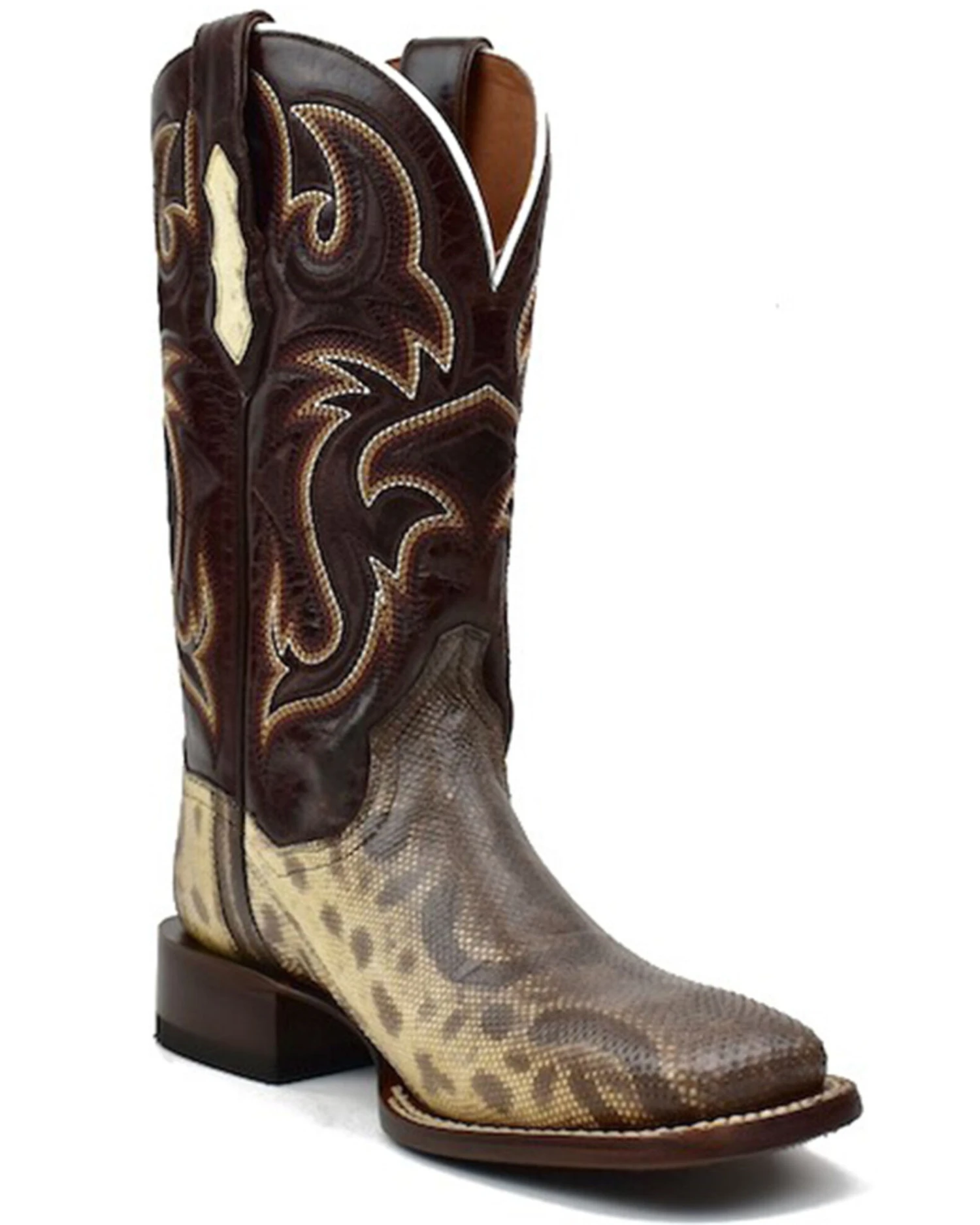 Dan Post Women's Karung Exotic Western Boots - Broad Square Toe 4 Dan Post Women's Karung Exotic Western Boots - Broad Square Toe - Image 2