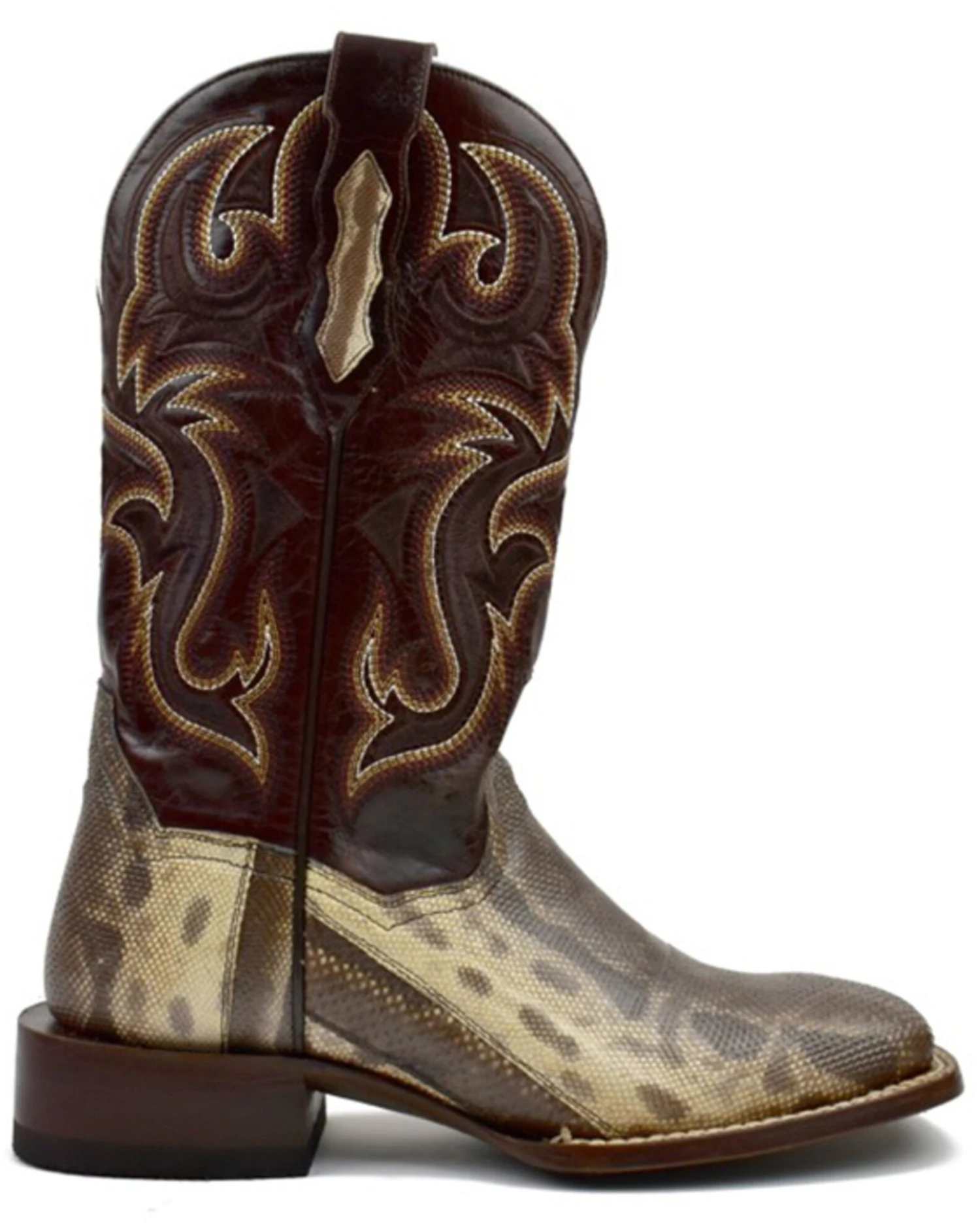 Dan Post Women's Karung Exotic Western Boots - Broad Square Toe 7 Dan Post Women's Karung Exotic Western Boots - Broad Square Toe - Image 5