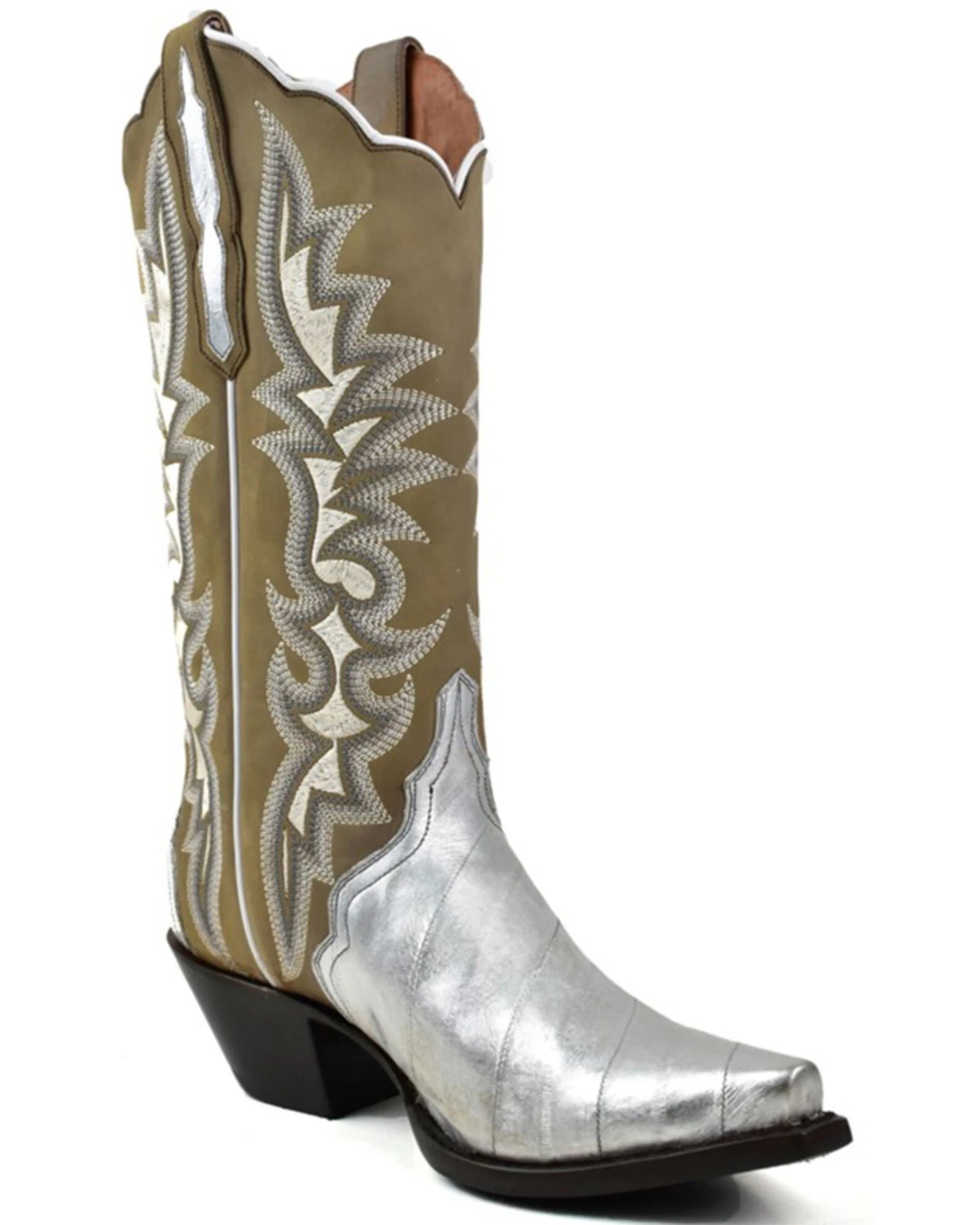 Dan Post Women's Eel Exotic Western Boot - Snip Toe 8 Dan Post Women's Eel Exotic Western Boot - Snip Toe - Image 6