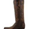 Black Star Women's Lockhart Embroidered Leather Western Boot - Snip Toe