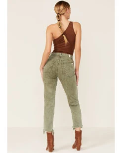 7 For All Mankind Women's Vintage High Rise Crop Jeans