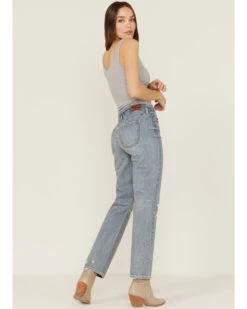 Unpublished Denim Women's Willa Rogue Straight Jeans -Dan Post Store 2000370860 400 P3