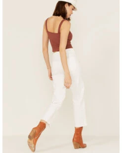 Unpublished Denim Women's Front Seam Straight Jeans -Dan Post Store 2000370862 100 P3