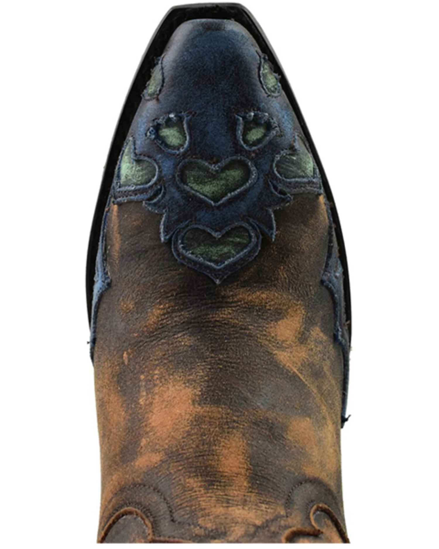 Dan Post Women's Humming Bird Heart And Floral Inlay Western Boots - Snip Toe 3 Dan Post Women's Humming Bird Heart And Floral Inlay Western Boots - Snip Toe