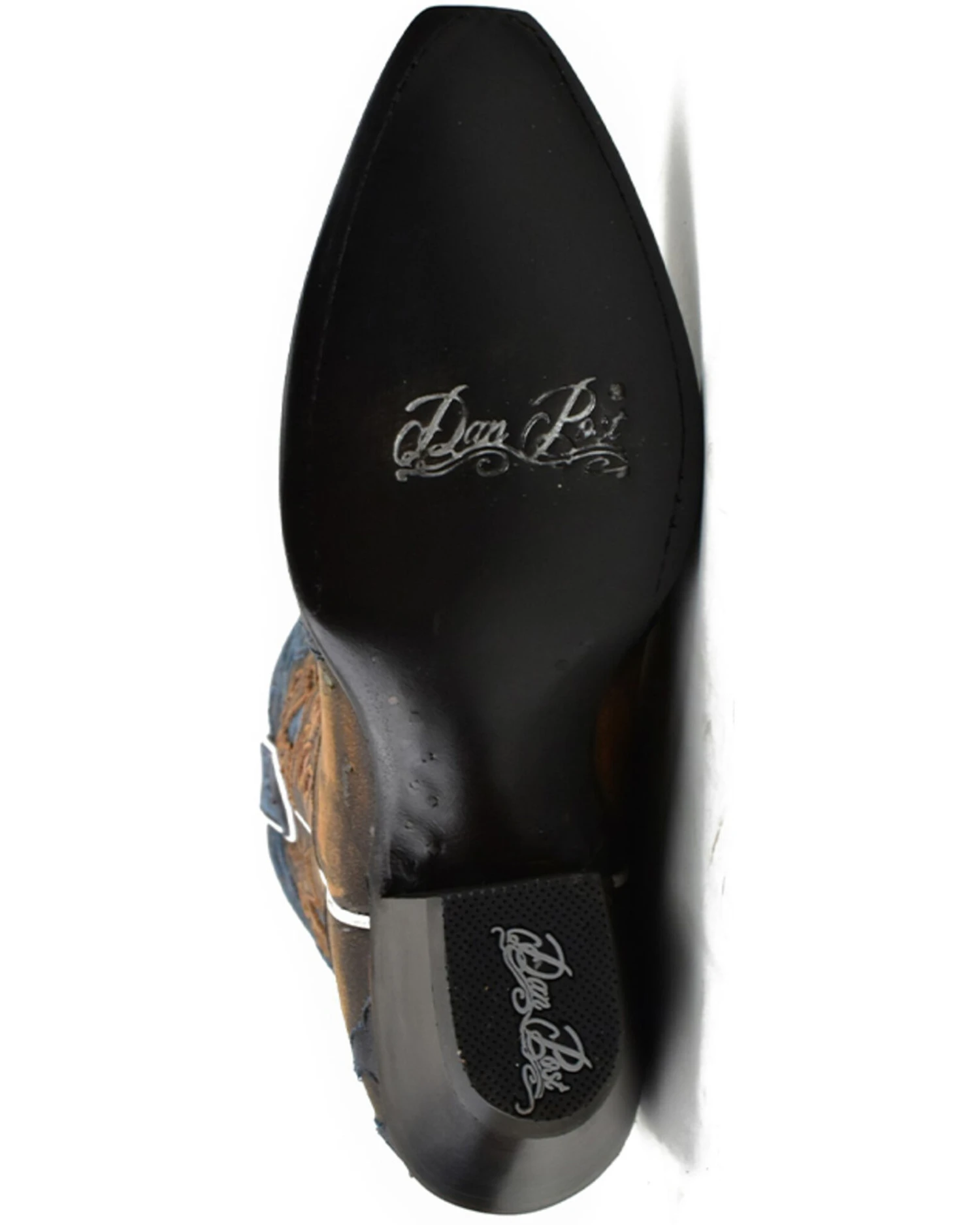 Dan Post Women's Humming Bird Heart And Floral Inlay Western Boots - Snip Toe 5 Dan Post Women's Humming Bird Heart And Floral Inlay Western Boots - Snip Toe - Image 3