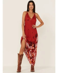 Free People Women's Get To You Floral Print Maxi Dress -Dan Post Store 2000371753 600 P1