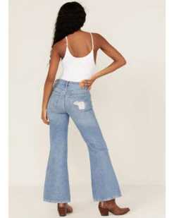 Free People Women's New Dawn Flare Jeans 8 Free People Women's New Dawn Flare Jeans -Dan Post Store 2000372333 400 P3