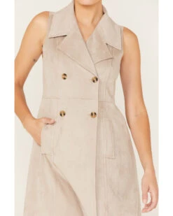 Shyanne Women's Trench Duster Vest 9 Shyanne Women's Trench Duster Vest -Dan Post Store 2000372989 251 P3