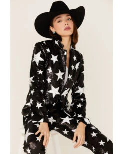 Any Old Iron Women's Star Sequin Blazer Jacket -Dan Post Store 2000374272 001 P1