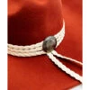 Shyanne Women's Rust Concho Rope Band Cowboy Hat
