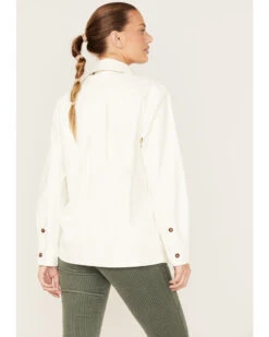 Cleo + Wolf Women's Oversized Solid Faux Leather Shacket -Dan Post Store 2000374813 103 P4