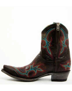 Old Gringo Women's Diego Short Embroidered Booties - Snip Toe