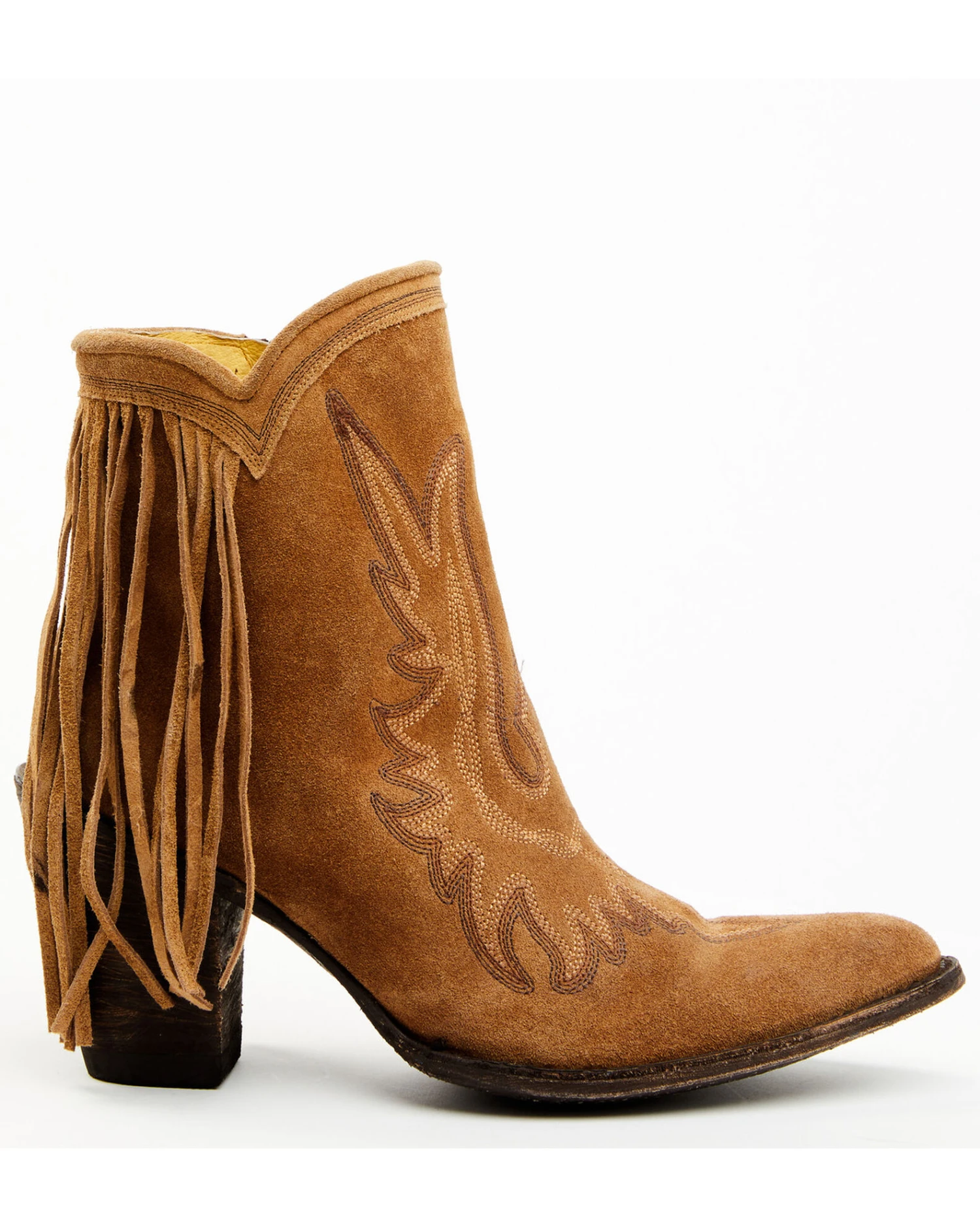 Yippee Ki Yay By Old Gringo Women's New Sheriff In Town Fringe Leather Fashion Booties - Medium Toe 9 Yippee Ki Yay By Old Gringo Women's New Sheriff In Town Fringe Leather Fashion Booties - Medium Toe - Image 7
