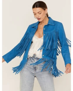 Understated Leather Women's Leather Fringe Jacket 11 Understated Leather Women's Leather Fringe Jacket -Dan Post Store 2000374924 400 P2