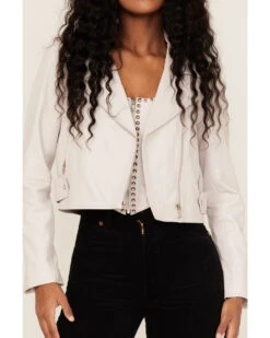 Understated Leather Women's Lil Mamma Leather Moto Jacket 8 Understated Leather Women's Lil Mamma Leather Moto Jacket -Dan Post Store 2000374929 560 P3