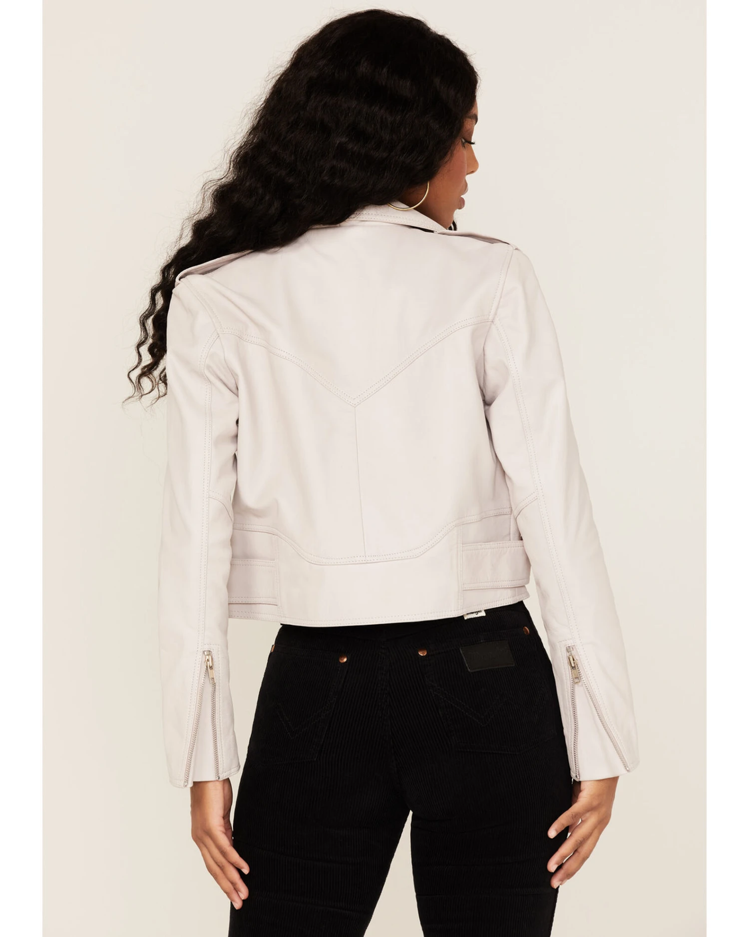 Understated Leather Women's Lil Mamma Leather Moto Jacket 4 Understated Leather Women's Lil Mamma Leather Moto Jacket - Image 2