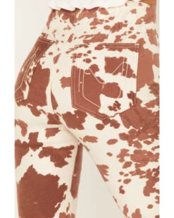 Show Me Your Mumu Women's Cow Print Cam Cam Bells Flare Jeans -Dan Post Store 2000376655 900 P4