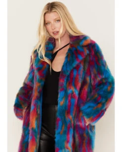 Show Me Your Mumu Women's Miss Tiffy Faux Fur Coat